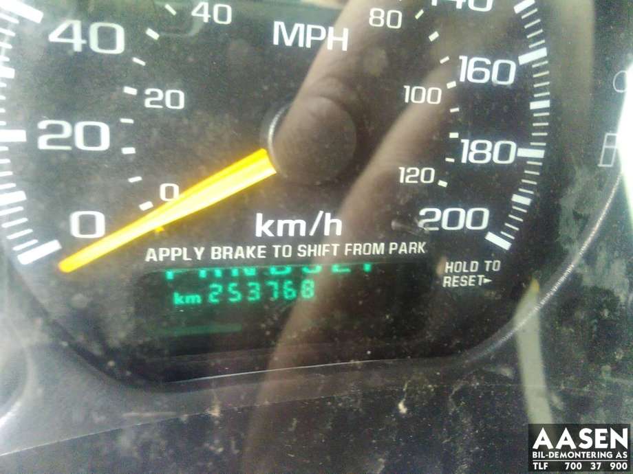 Chevrolet Tahoe 1996-2000 (Type I) , Motorkode: , Girkassekode: 