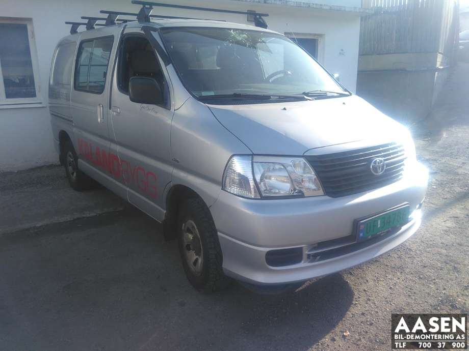 Toyota Hiace 2007-2012 (Fase 3) , Motorkode: 2KD-FTV, Girkassekode: 