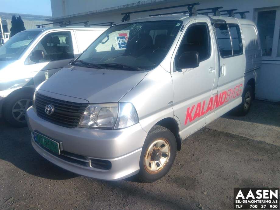 Toyota Hiace 2007-2012 (Fase 3) , Motorkode: 2KD-FTV, Girkassekode: 