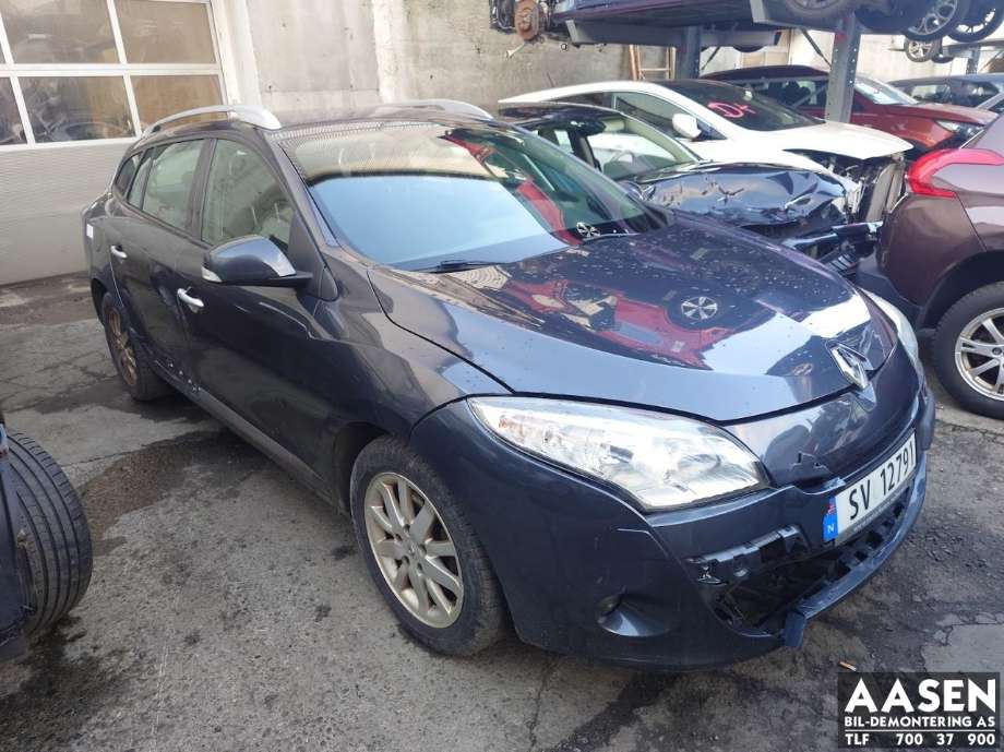 Renault Megane 2009-2016 Type III , Motorkode: K9K N8, Girkassekode: DC4