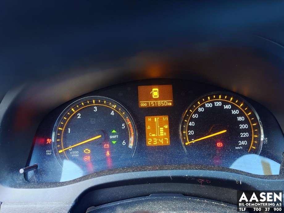 Toyota Avensis 2009-2015 (Type III, Fase 1) , Motorkode: 1AD-FTV, Girkassekode: 