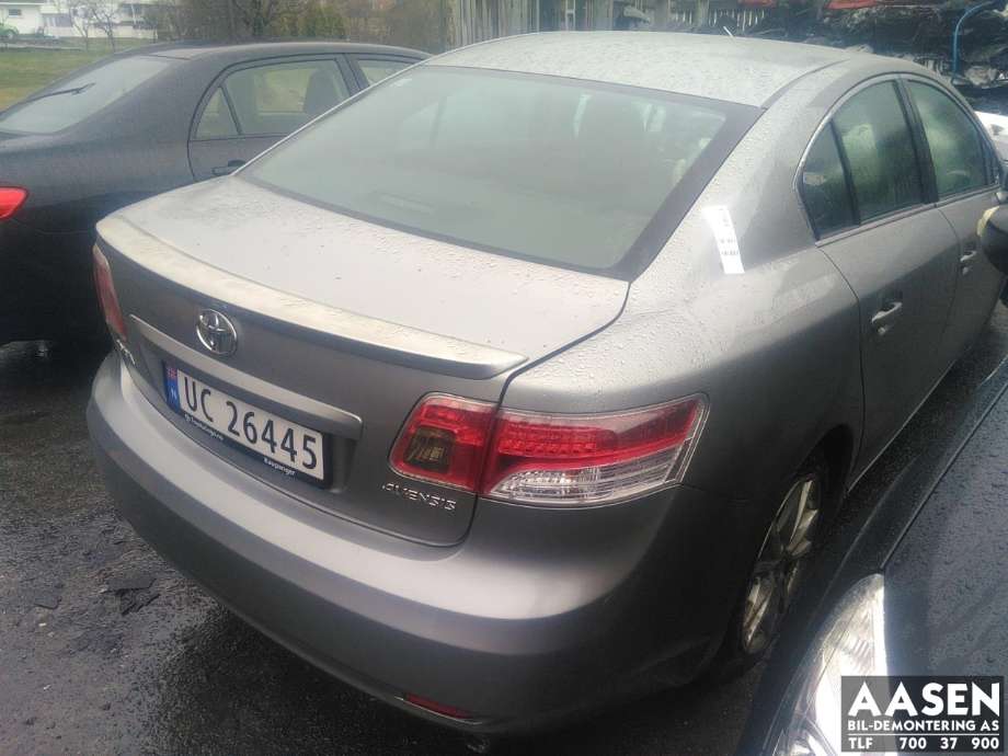 Toyota Avensis 2009-2015 (Type III, Fase 1) , Motorkode: 1AD-FTV, Girkassekode: 