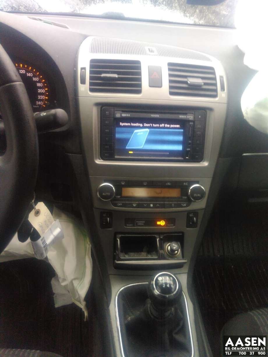 Toyota Avensis 2009-2015 (Type III, Fase 1) , Motorkode: 1AD-FTV, Girkassekode: 