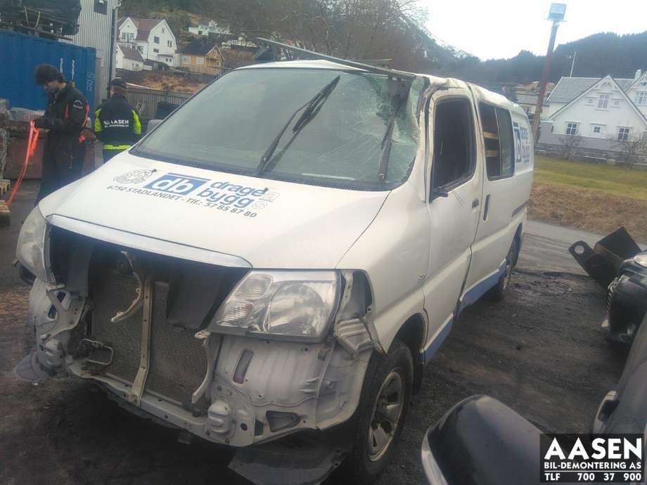 Toyota Hiace 2007-2012 (Fase 3) , Motorkode: 2KD-FTV, Girkassekode: 