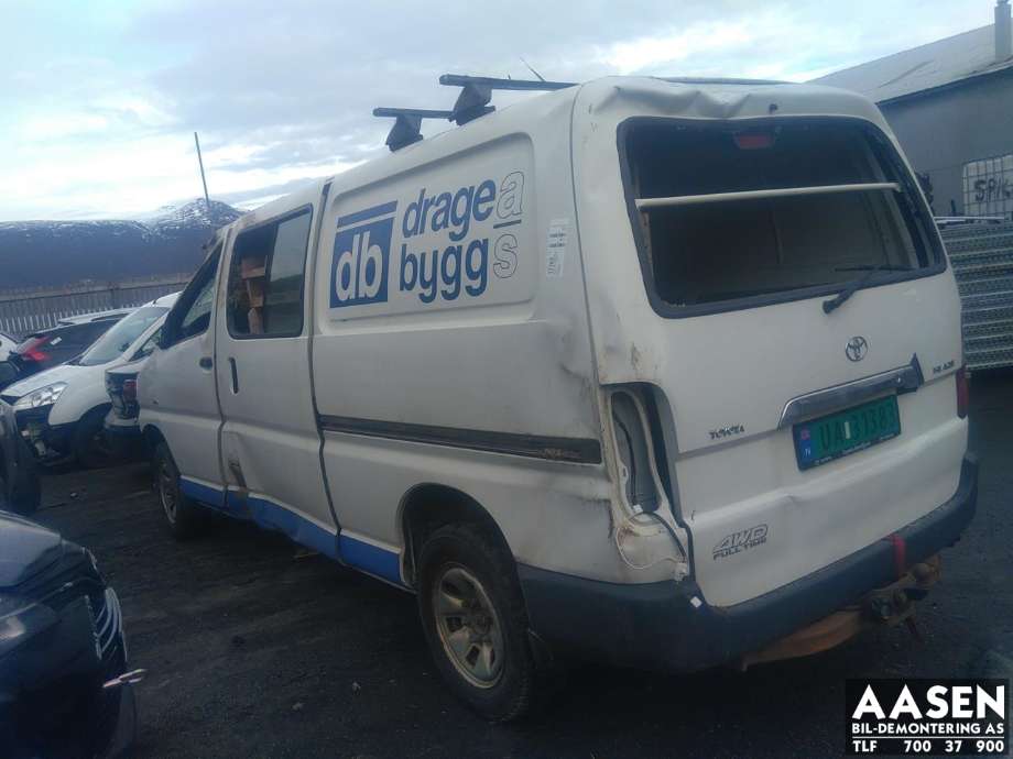 Toyota Hiace 2007-2012 (Fase 3) , Motorkode: 2KD-FTV, Girkassekode: 
