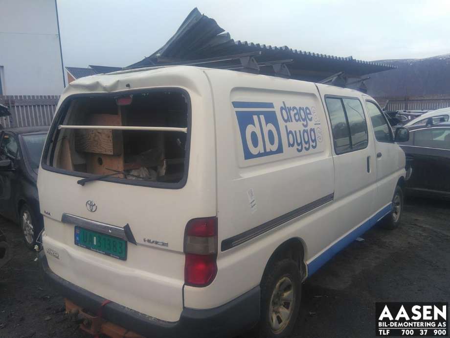 Toyota Hiace 2007-2012 (Fase 3) , Motorkode: 2KD-FTV, Girkassekode: 