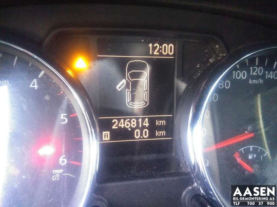 Nissan Qashqai 2010-2014 (Type I, Fase 2) , Motorkode: K9K, Girkassekode: