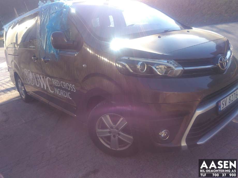 Toyota Proace 2016-->> (Type II) , Motorkode: AH01, Girkassekode: 