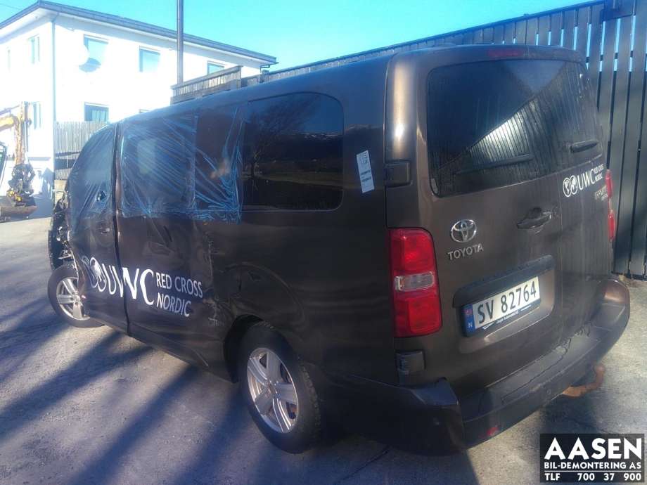 Toyota Proace 2016-->> (Type II) , Motorkode: AH01, Girkassekode: 