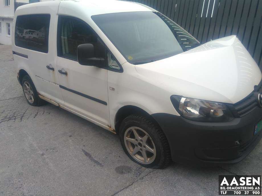 VW Caddy 2010-2015 (Type III, Fase 2) , Motorkode: CAY, Girkassekode: 
