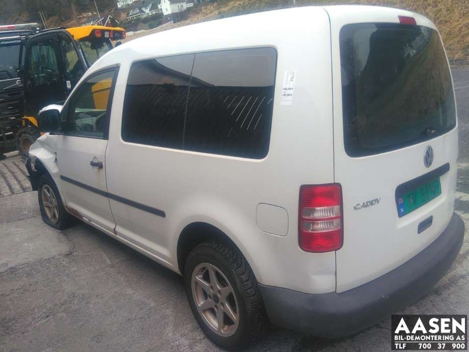 VW Caddy 2010-2015 (Type III, Fase 2) , Motorkode: CAY, Girkassekode: 