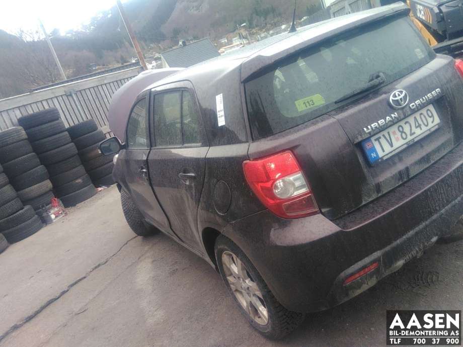 Toyota Urban Cruiser 2009-2014 , Motorkode: D4FC-I, Girkassekode: 