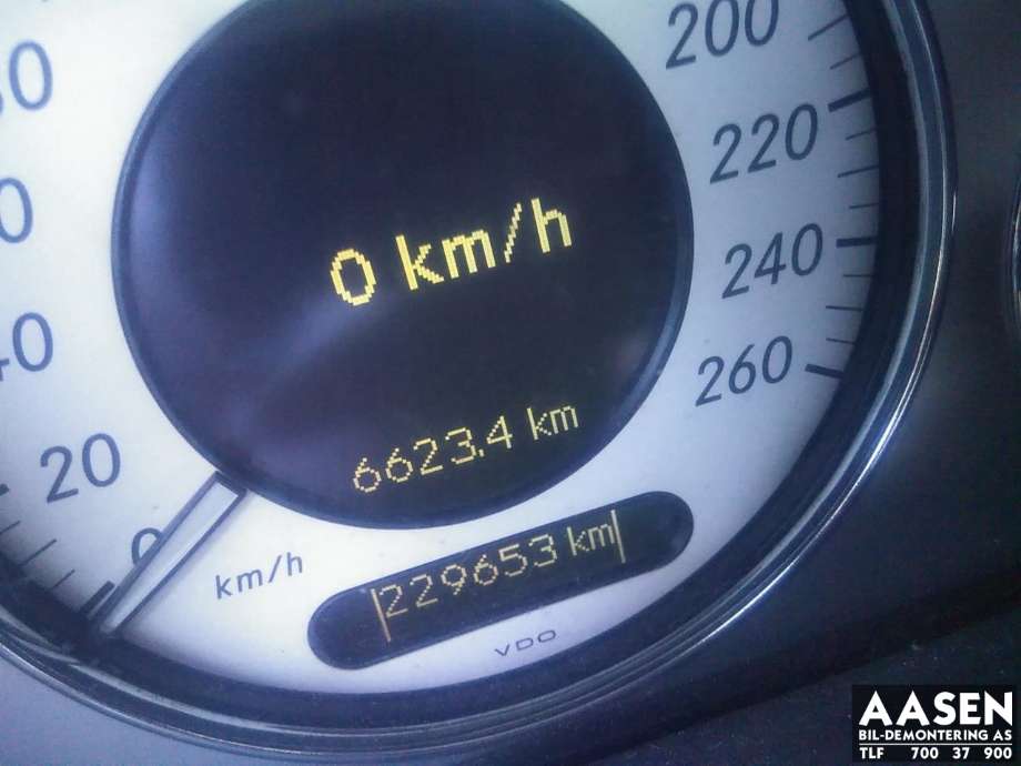 Mercedes E-Klasse 2002-2006 (Fase 1) (W211) (W211), Motorkode: 646 961, Girkassekode: 