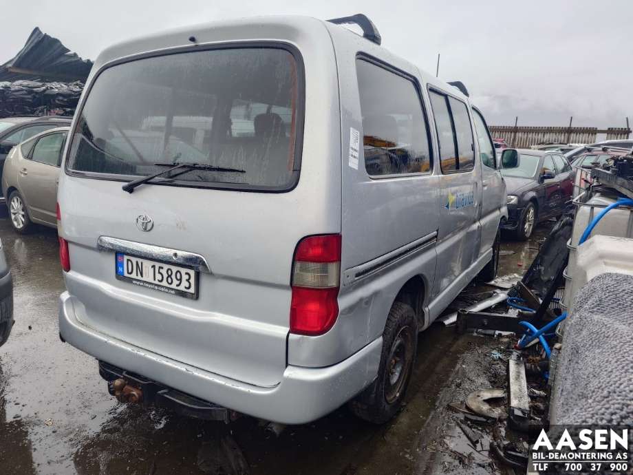 Toyota Hiace 2007-2012 (Fase 3) , Motorkode: 2KD-FTV, Girkassekode: 