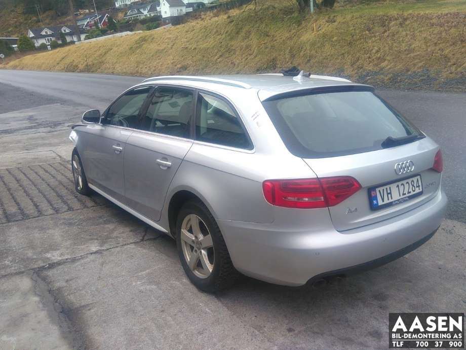Audi A4 2007-2014 (Type IV) (B8) (B8), Motorkode: CAGA, Girkassekode: LLA