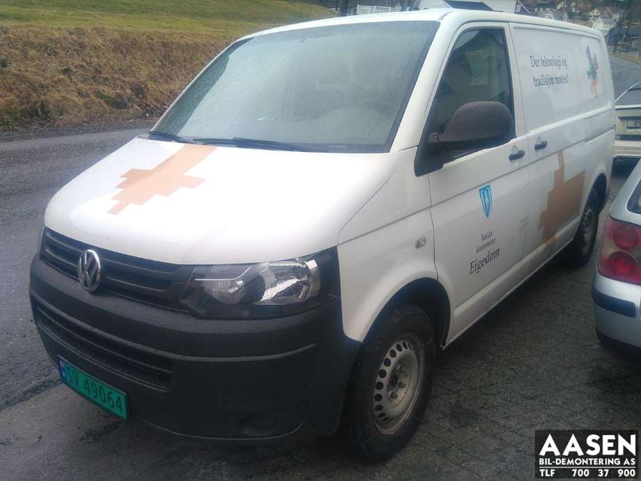 VW Transporter / Caravelle 2009-2015 (Fase 2) (T5) (T5), Motorkode: CAA, Girkassekode: 