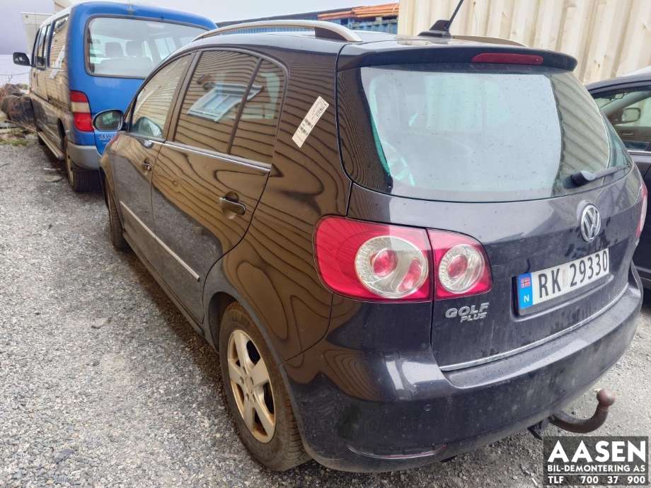 VW Golf, Plus/Cross 2009-2013 (Fase 2) , Motorkode: CAY, Girkassekode: MPL
