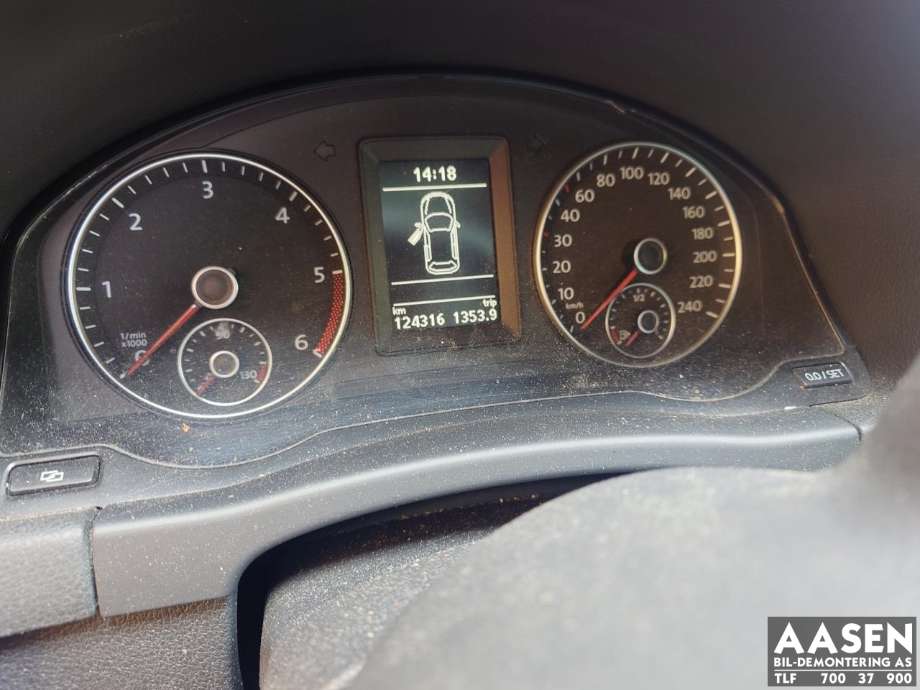 VW Golf, Plus/Cross 2009-2013 (Fase 2) , Motorkode: CAY, Girkassekode: MPL