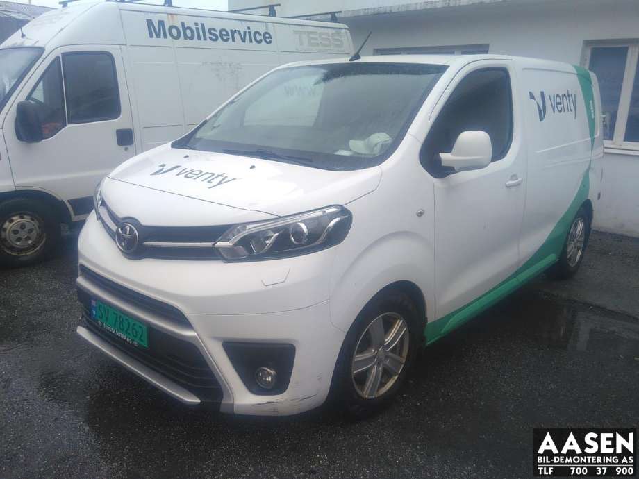 Toyota Proace 2016-->> (Type II) , Motorkode: BH02, Girkassekode: 