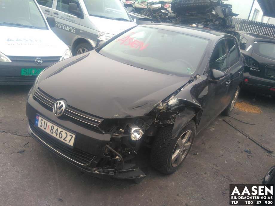 VW Golf VI 2008-2012 , Motorkode: CAY, Girkassekode: LHW