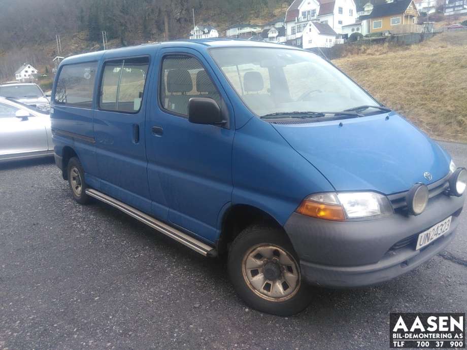 Toyota Hiace 1996-2001 (Fase 1) , Motorkode: 2L-T, Girkassekode: 