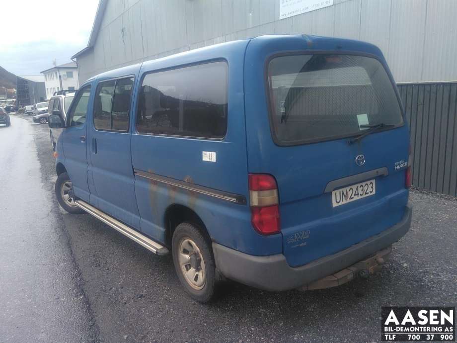Toyota Hiace 1996-2001 (Fase 1) , Motorkode: 2L-T, Girkassekode: 