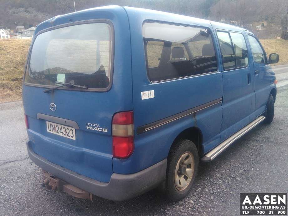Toyota Hiace 1996-2001 (Fase 1) , Motorkode: 2L-T, Girkassekode: 