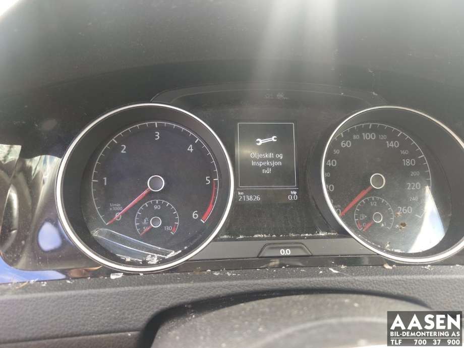 VW Golf VII 2012-2017 (Fase 1) , Motorkode: CLHA, Girkassekode: MRV