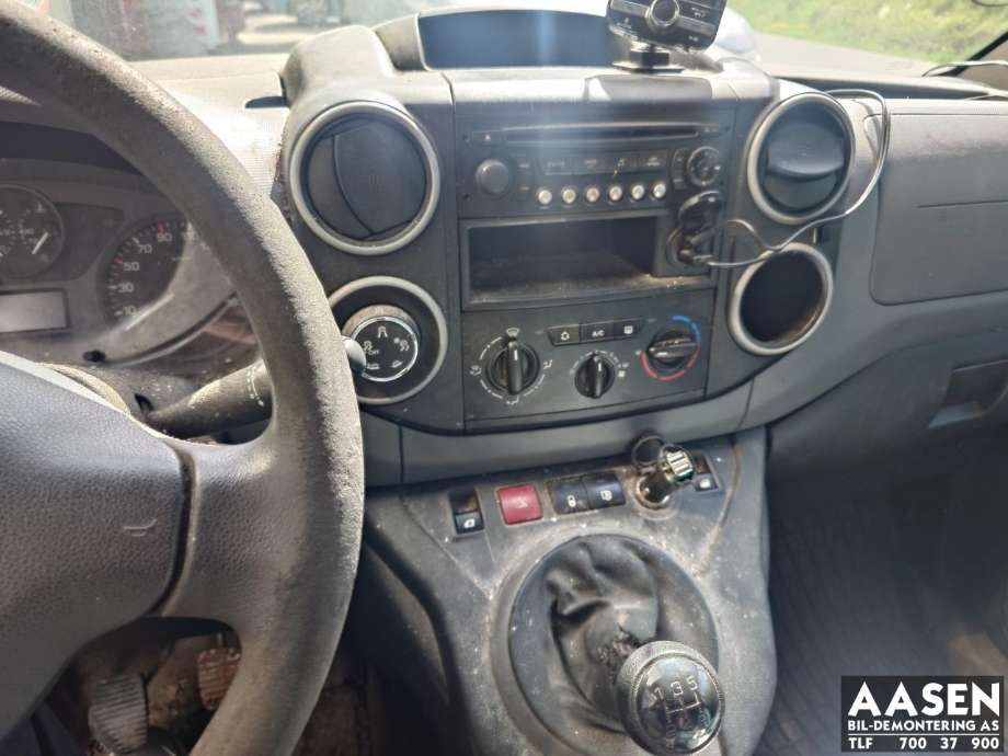 Citroën Berlingo 2008-2015 (Type II, Fase 1) , Motorkode: 9H06, Girkassekode: 