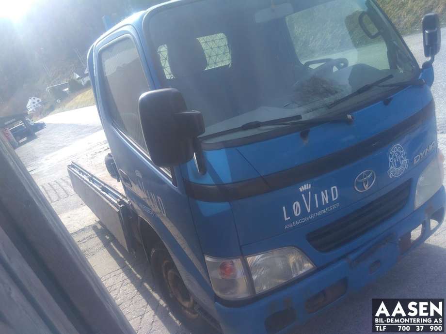Toyota Dyna 250 1975-->> , Motorkode: 2KD-FTV, Girkassekode: 