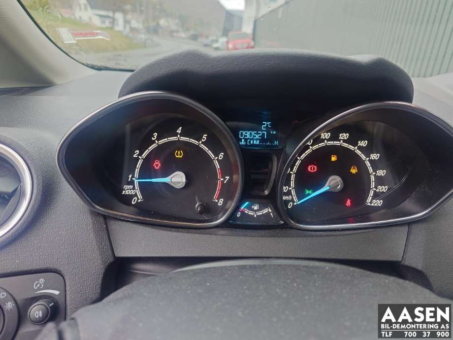 Ford Fiesta 2013-2017 (Type VI, Fase 2) , Motorkode: SFJA, Girkassekode: 