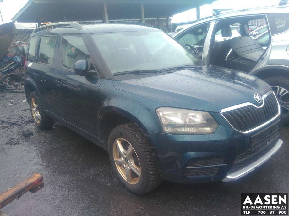 Škoda Yeti 2014-2017 (Fase 2) , Motorkode: CYVB, Girkassekode: QUZ