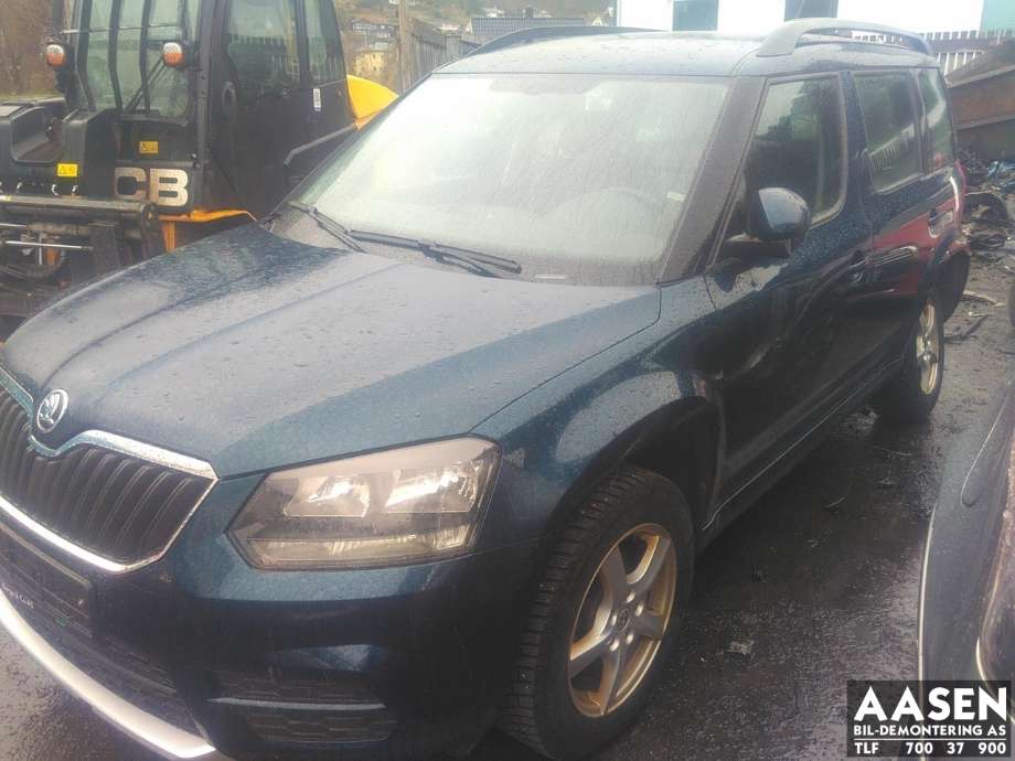 Škoda Yeti 2014-2017 (Fase 2) , Motorkode: CYVB, Girkassekode: QUZ