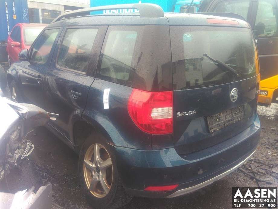 Škoda Yeti 2014-2017 (Fase 2) , Motorkode: CYVB, Girkassekode: QUZ