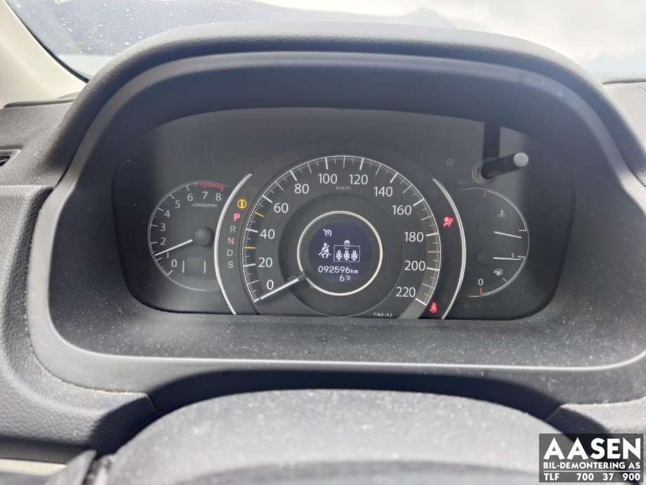 Honda CR-V 2012-2018 (Type IV) , Motorkode: R20A9, Girkassekode: 
