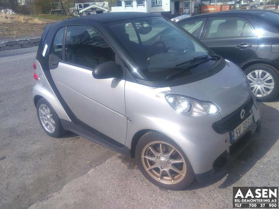 Smart Fortwo 2007-2014 (Type II) (W451) (W451), Motorkode: 3B21, Girkassekode: 