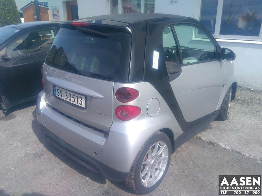 Smart Fortwo 2007-2014 (Type II) (W451) (W451), Motorkode: 3B21, Girkassekode: 