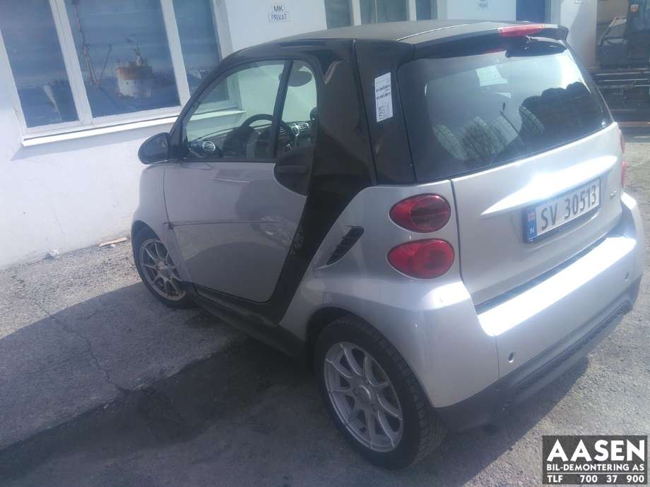 Smart Fortwo 2007-2014 (Type II) (W451) (W451), Motorkode: 3B21, Girkassekode: 