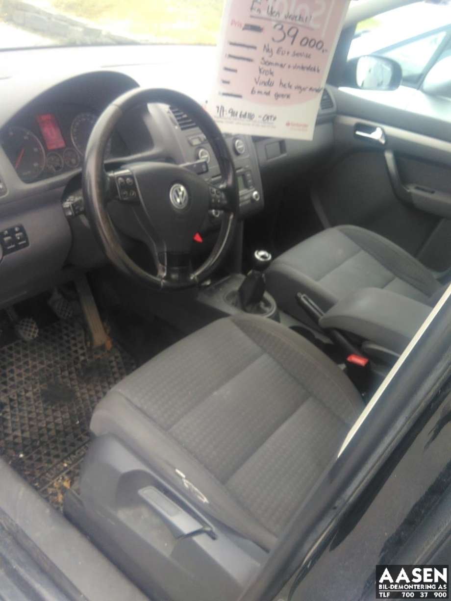 VW Touran 2003-2006 (Type I, Fase 1) , Motorkode: BXE, Girkassekode: 