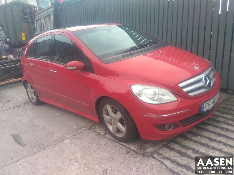 Mercedes B-Klasse 2005-2008 (Fase 1) (W245) (W245), Motorkode: 640940, Girkassekode: 71164000069379