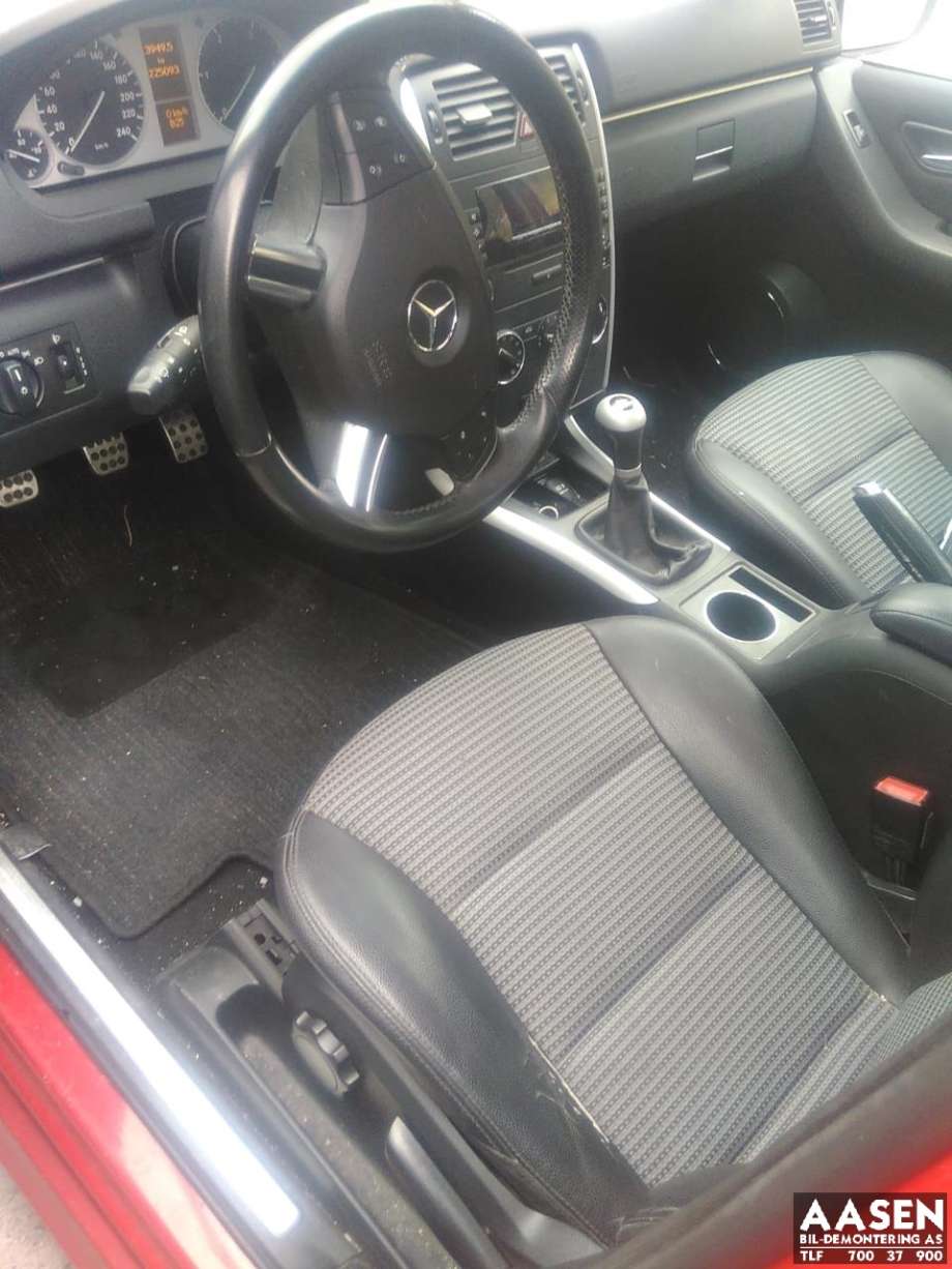 Mercedes B-Klasse 2005-2008 (Fase 1) (W245) (W245), Motorkode: 640940, Girkassekode: 71164000069379