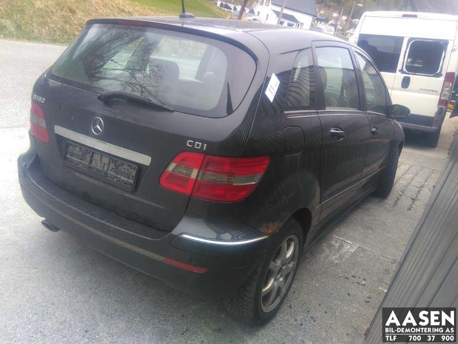 Mercedes B-Klasse 2008-2011 (Fase 2) (W245) (W245), Motorkode: 640940, Girkassekode: 