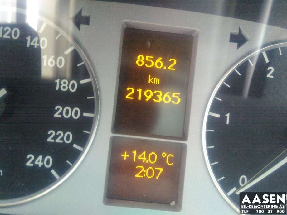 Mercedes B-Klasse 2008-2011 (Fase 2) (W245) (W245), Motorkode: 640940, Girkassekode: 