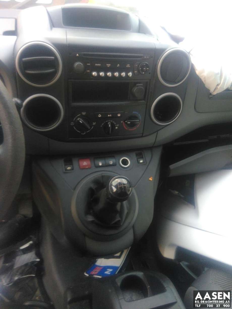 Peugeot Partner 2008-2015 (Type II, Fase 1) , Motorkode: 9HX, Girkassekode: 