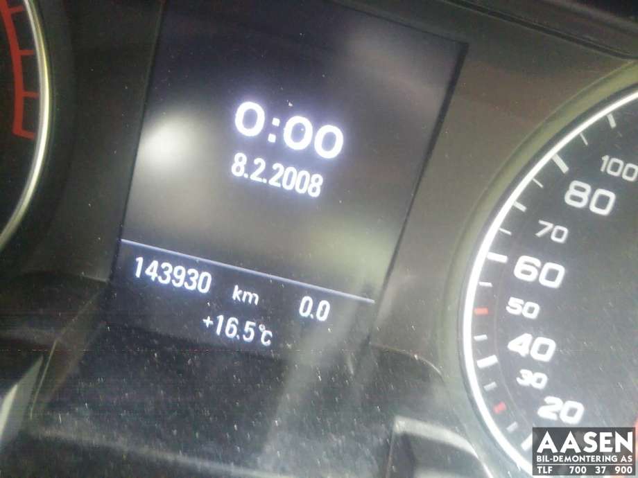 Audi A4 2007-2014 (Type IV) (B8) (B8), Motorkode: CAGA, Girkassekode: JJG