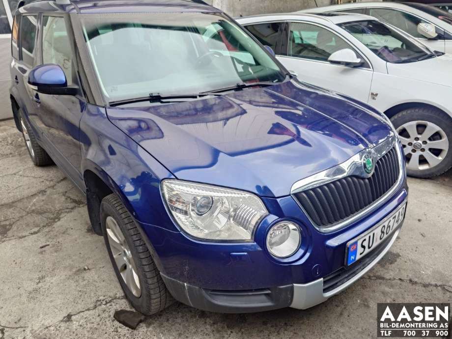 Škoda Yeti 2009-2013 (Fase 1) , Motorkode: CFH, Girkassekode: LNN