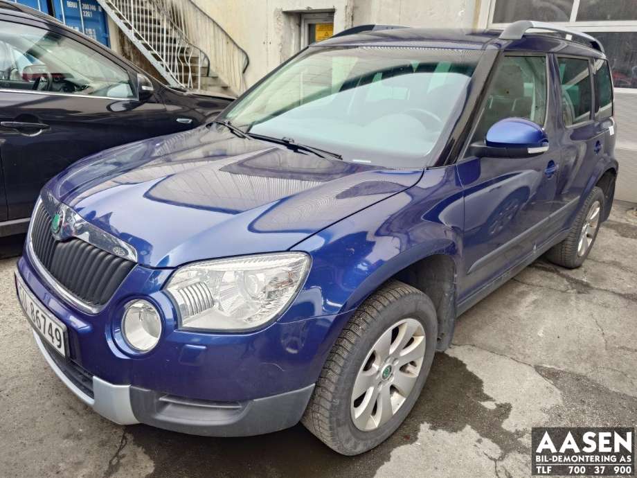 Škoda Yeti 2009-2013 (Fase 1) , Motorkode: CFH, Girkassekode: LNN