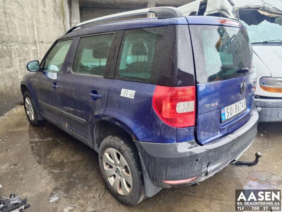 Škoda Yeti 2009-2013 (Fase 1) , Motorkode: CFH, Girkassekode: LNN