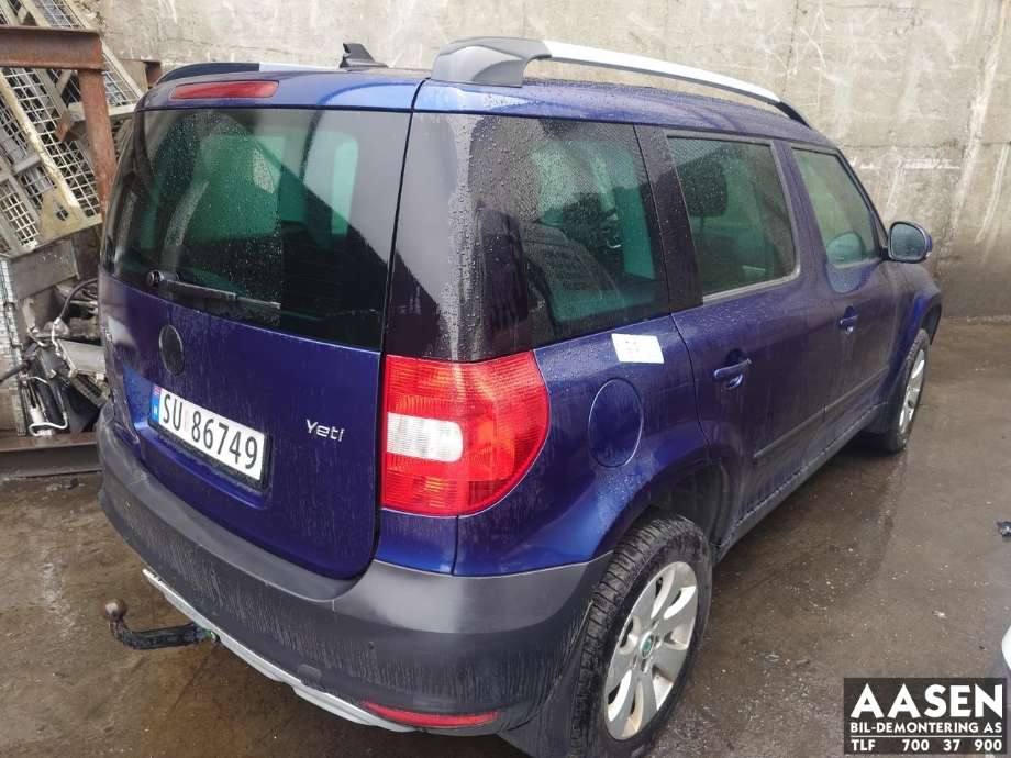 Škoda Yeti 2009-2013 (Fase 1) , Motorkode: CFH, Girkassekode: LNN