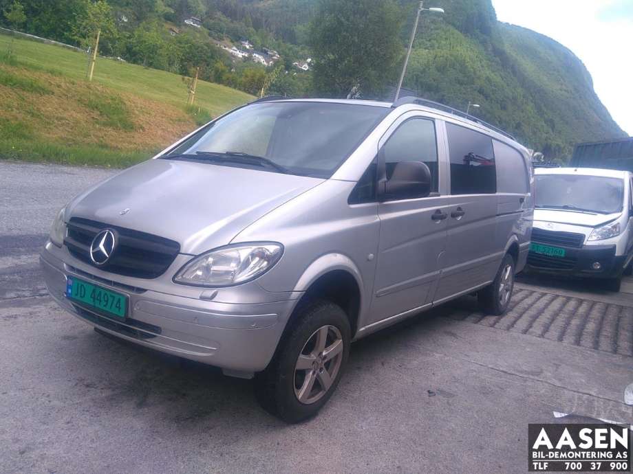 Mercedes Vito/Viano 2004-2010 (Fase 1) (W639) (W639), Motorkode: OM646.982, Girkassekode: 